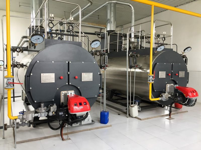 蒙牛乳业2台15吨燃气蒸汽锅炉